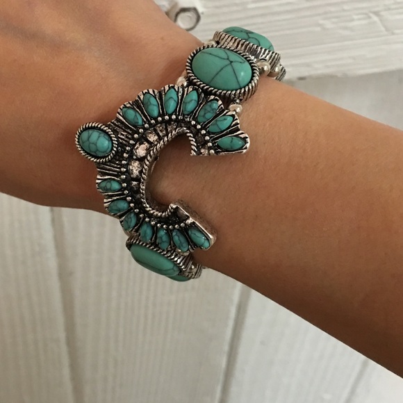 Squash Blossom Bracelet for Susan - Picture 2 of 2