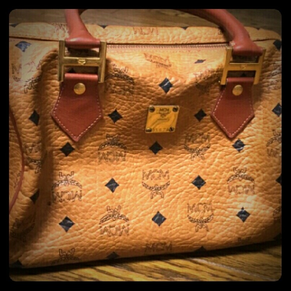 Mcm boston handbag