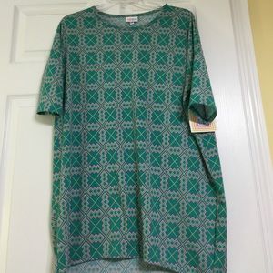 LuLaRoe Irma shirt- size XS- new with tags