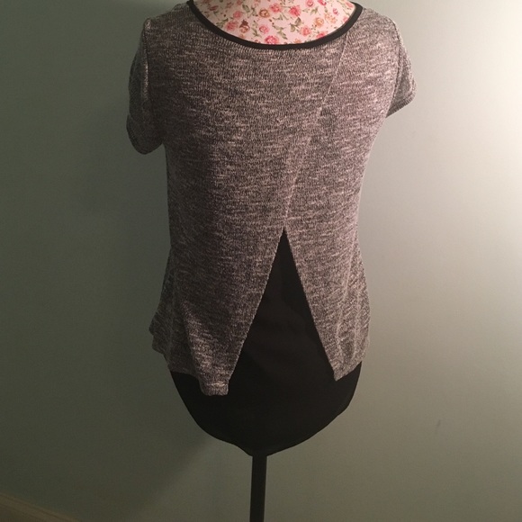 gray blouse - Picture 2 of 2