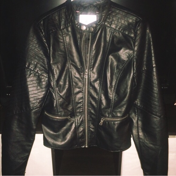 Leather Moto Jacket