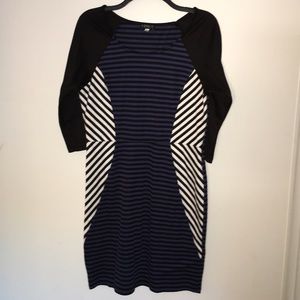 Striped BodyCon Style Dress