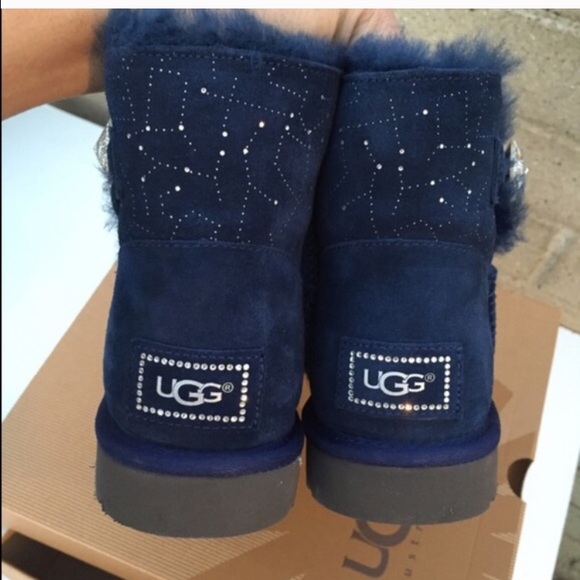 UGG constellation mini Bailey button boots Sz 9 - Picture 4 of 4