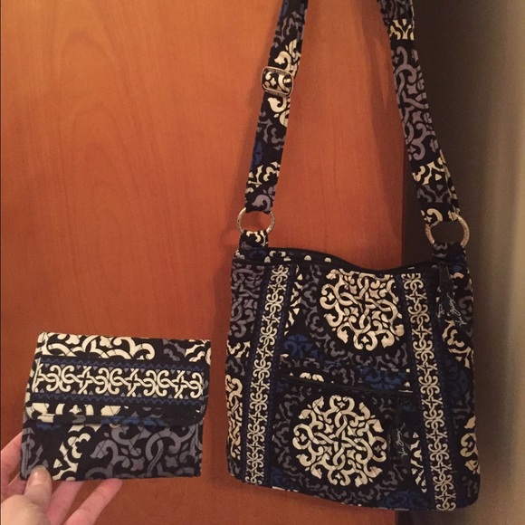 Vera Bradley purse and matching wallet
