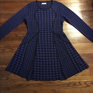 Calvin Klein houndstooth dress