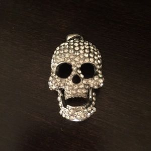 Rhinestone skull