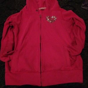 PINK zip-up jacket