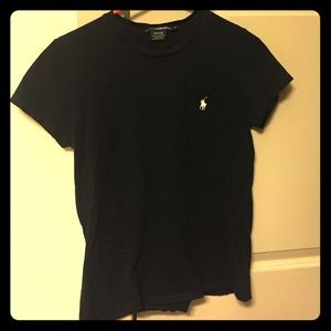 Ralph Lauren Black Pocket Tee