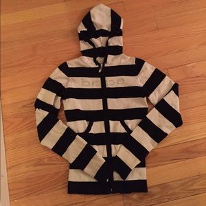 bebe Zip up hoodie/sweater sz small
