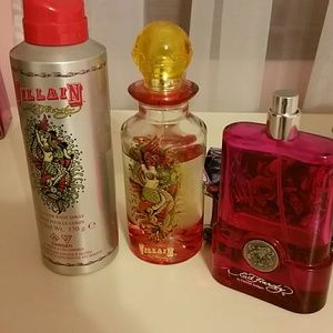 3  ed hardy perfumes used