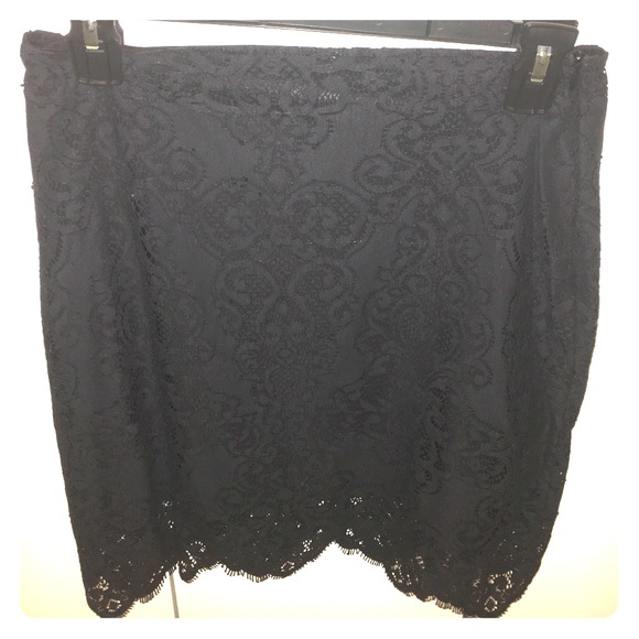 For Love & Lemons all-over lace lined skirt