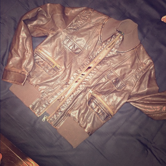 Brown Leather Jacket