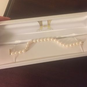 Real Pearl Bracelet with 14K gold clasp