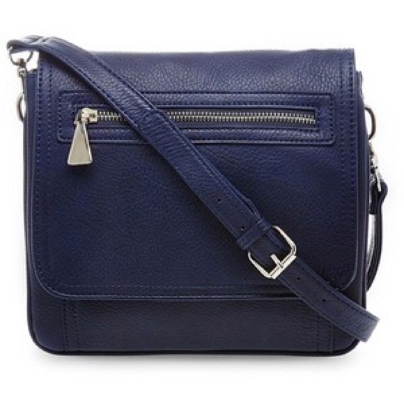 NWOT Liz Claiborne Porto Crossbody BLUE