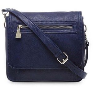 NWOT Liz Claiborne Porto Crossbody BLUE