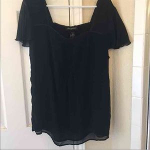 Dressy black Lane Bryant Blouse