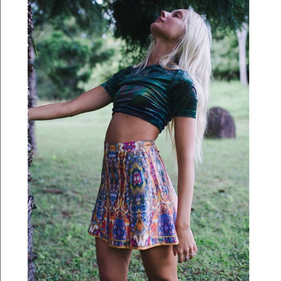 Psychedelic skirt