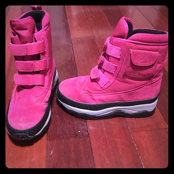 Pink Winter Boots