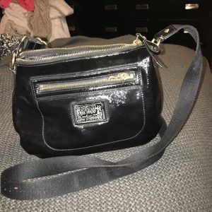 Coach black cross body
