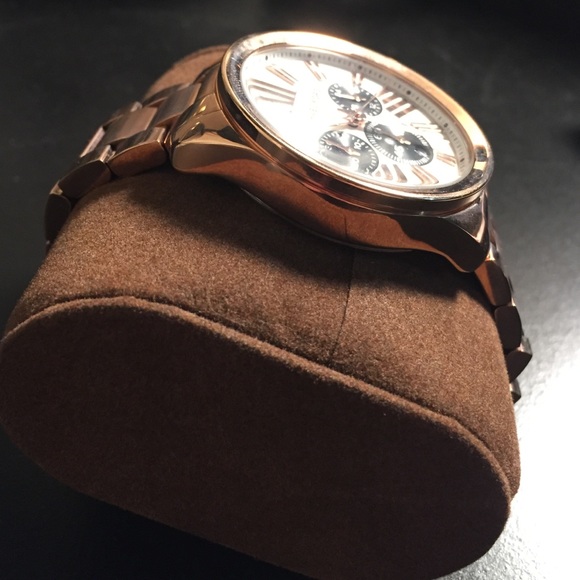 Rose gold Michael Kors watch