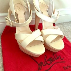 Christian Louboutin Bone Patent Leather