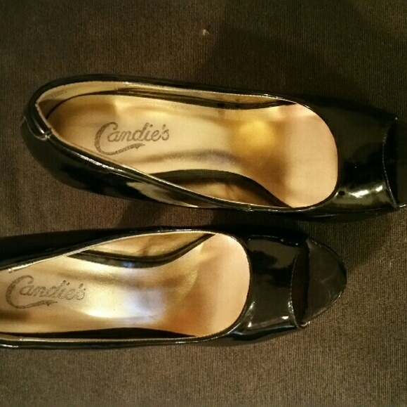 Candies Open Toe Pumps