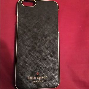 Kate Spade Black&Gold iPhone 6/6S Case