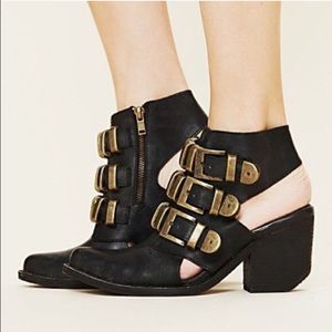 Jeffrey Campbell suede Tripoli Boots