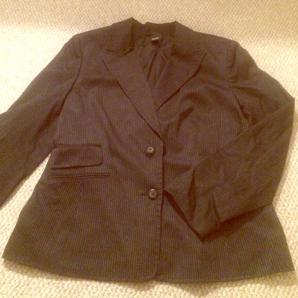 Alfani black pin stripe jacket