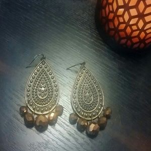 Beautiful Gold Colored Earrings
