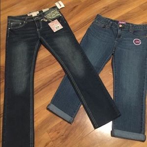 Two pairs of kids size 12 jeans
