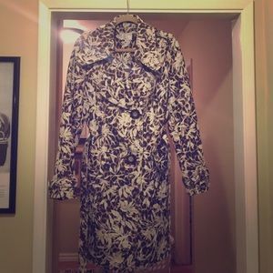 Alberto Makali Animal Print Trenchcoat sz 14