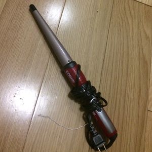 Conair You Curler Iron 1"-1/2" (Red)