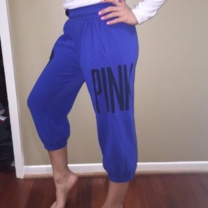 Blue Victoria's Secret sweats
