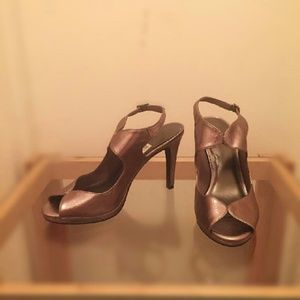 Silver Fioni Heels