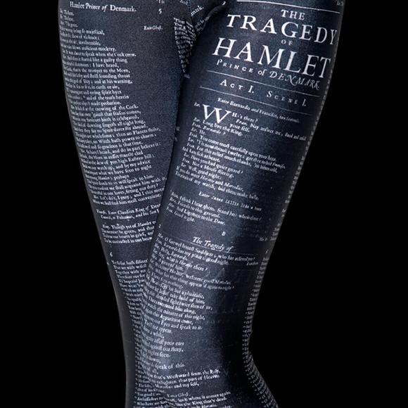 BLACKMILK MUSEUM Hamlet Black leggings