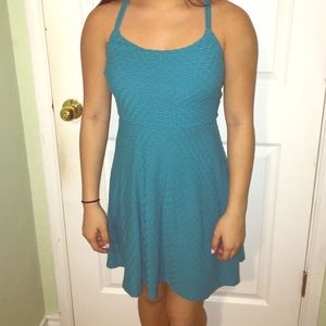 Teal Racerback Dress