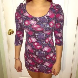 Floral Bodycon Dress