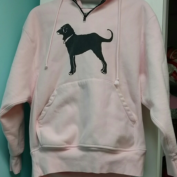The Black Dog Thick Pink Hoodie