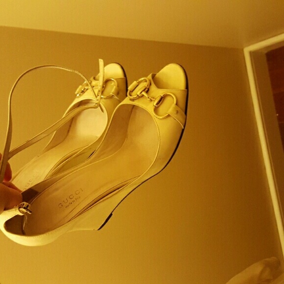 Gucci wedge heels