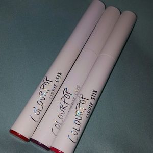 Colourpop lippies- out of sync,  tgif & too sexy
