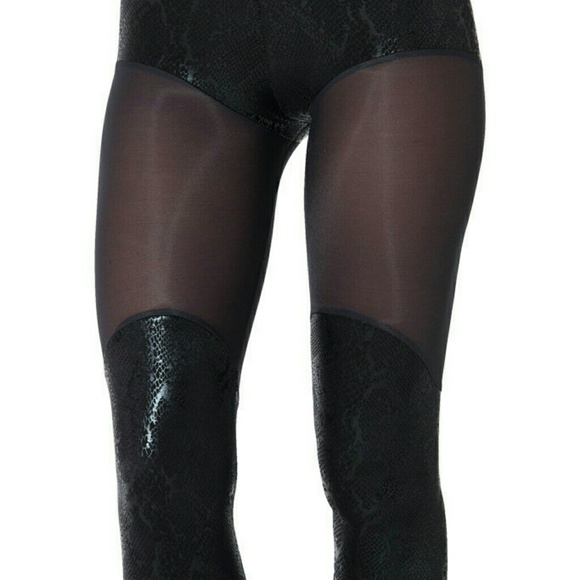Blackmilk I Eat Mice Bootleg Sheer legs NWOT