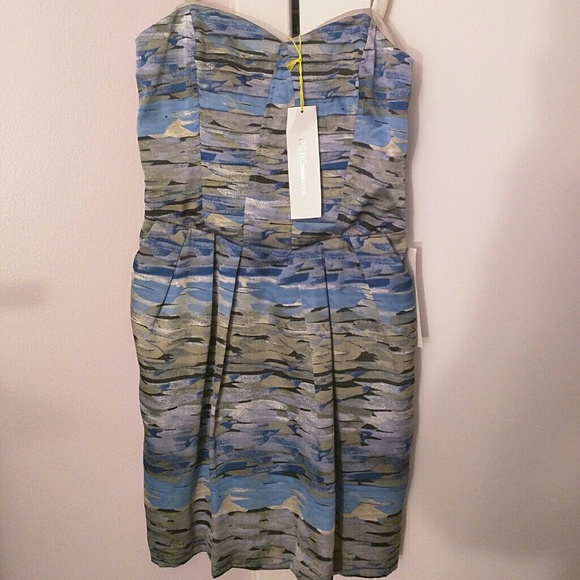 NWT BCBG Generation Strapless Dress Size XXS