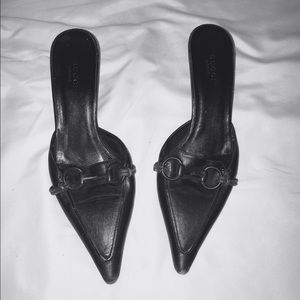Vintage Gucci open back heel