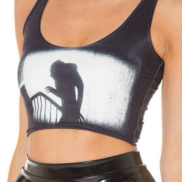 Blackmilk Nosferatu crop top NWOT