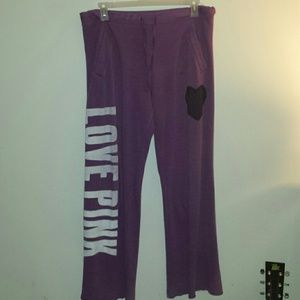 Love Pink sweat pants