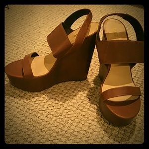 Soda strappy wedges