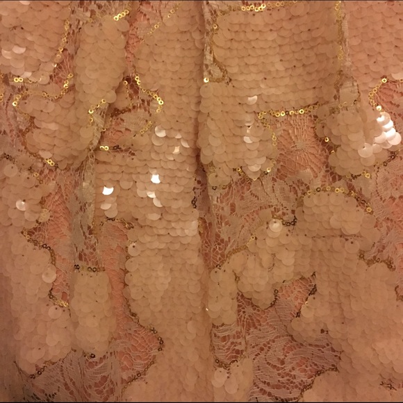 Anthropologie sequins skirt