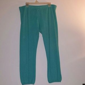 Love Pink teal joggers