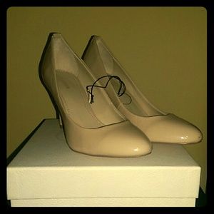 Ivory high heels